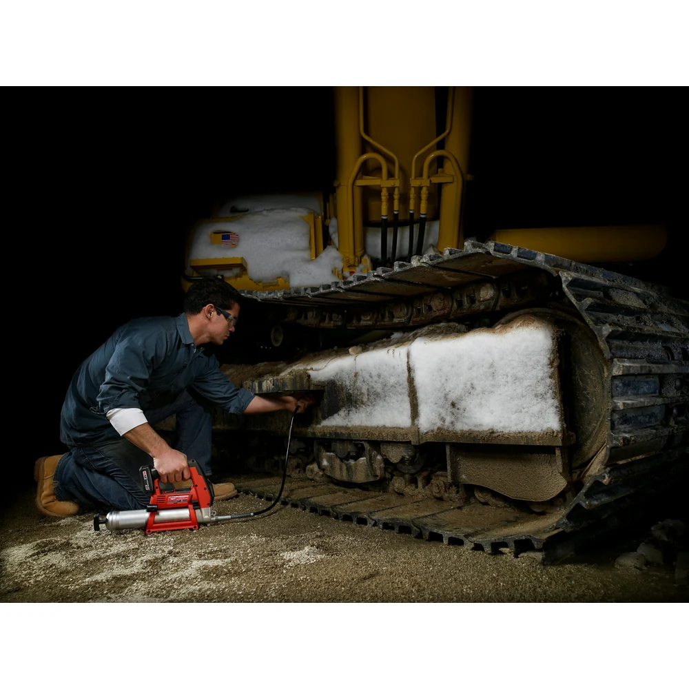 Milwaukee 2446-20x5HO M12 12V Cordless Li-Ion Grease Gun w/ 5AH Battery