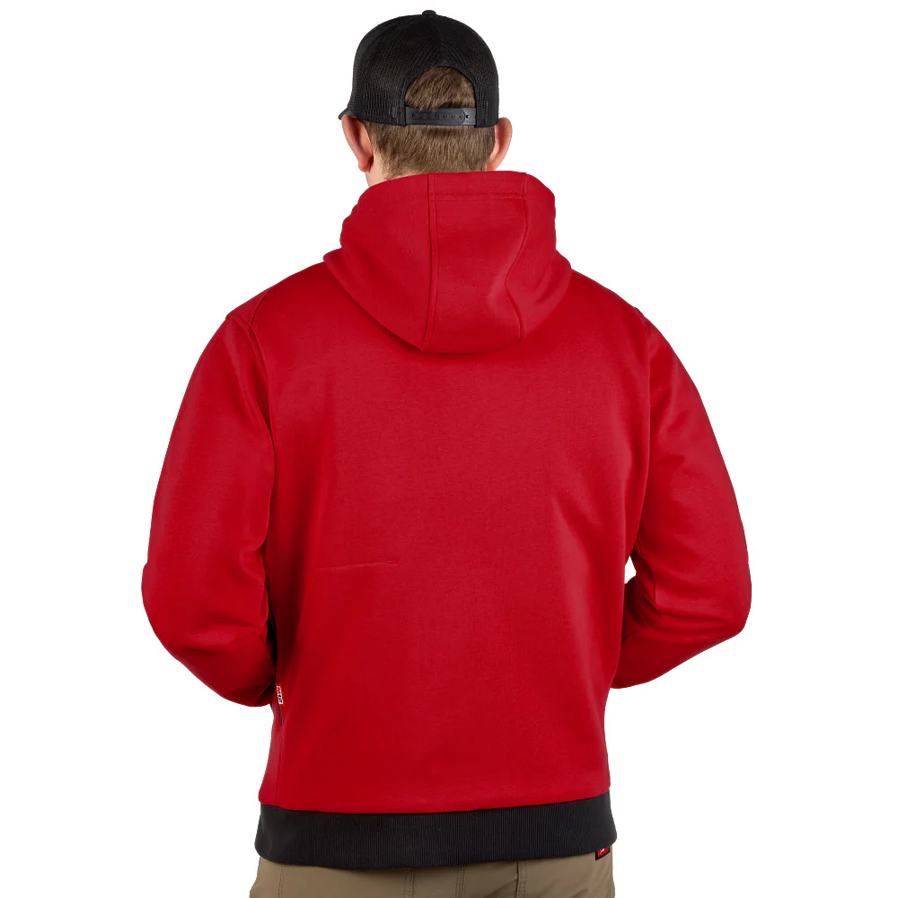 Milwaukee M200R-20M M12 12V Heated Hoodie - Red Medium Comfortable Fit