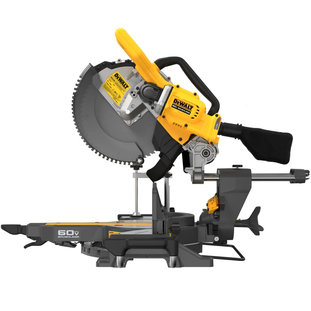 DeWalt DCS781B 60V 12 Cordless Double Bevel Sliding Miter Saw - Bare Tool