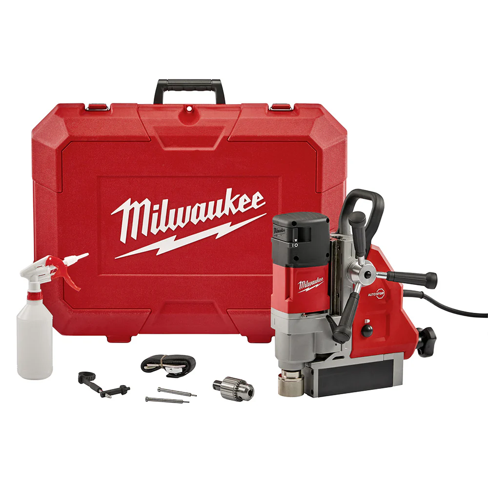 Milwaukee 4274-81 1-5/8 Corded Magnetic Drill Kit w/ Pilot Pins - Recon