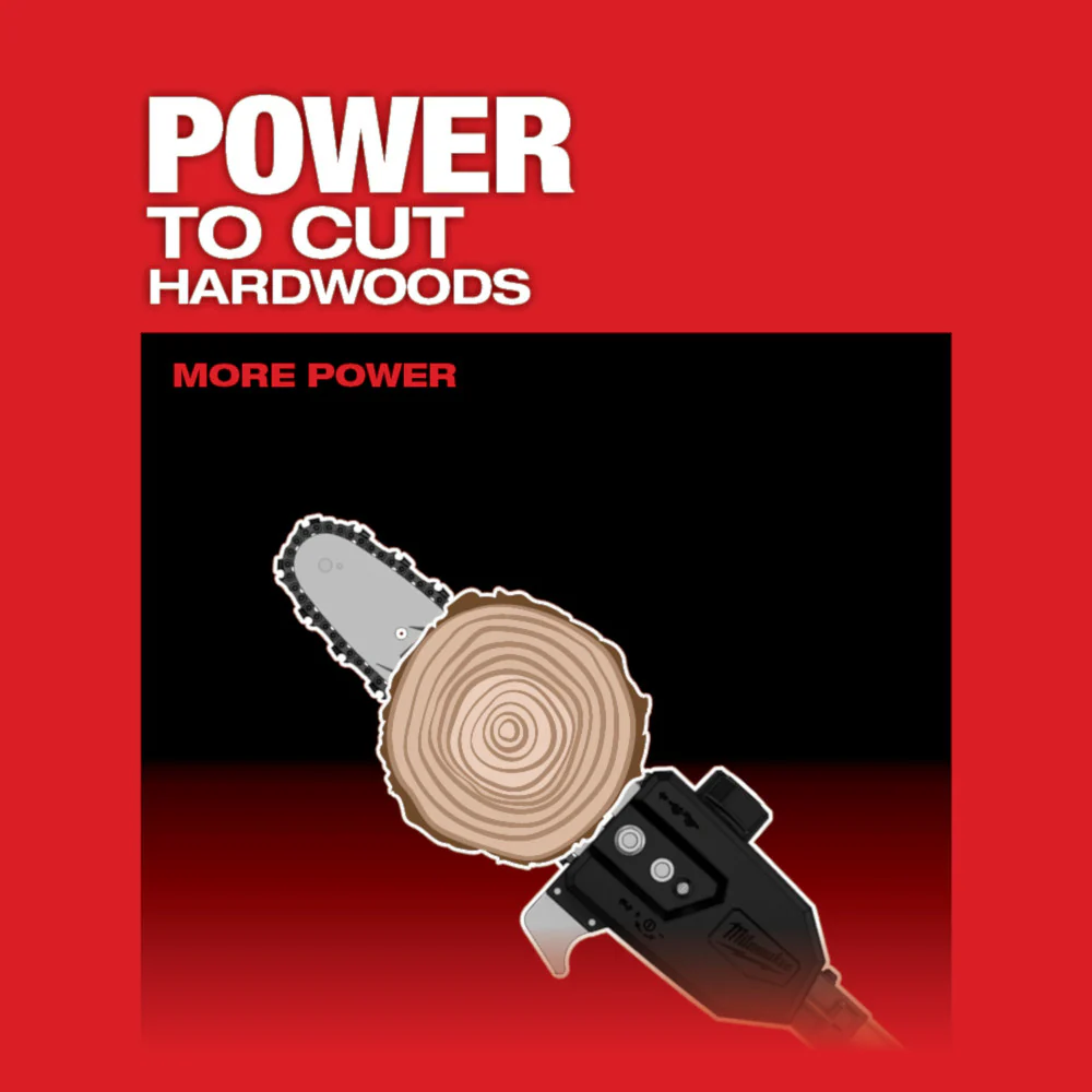 Milwaukee 2825-80PS M18 FUEL 10 Pole Saw w/ QUIK-LOK Capability - Recon