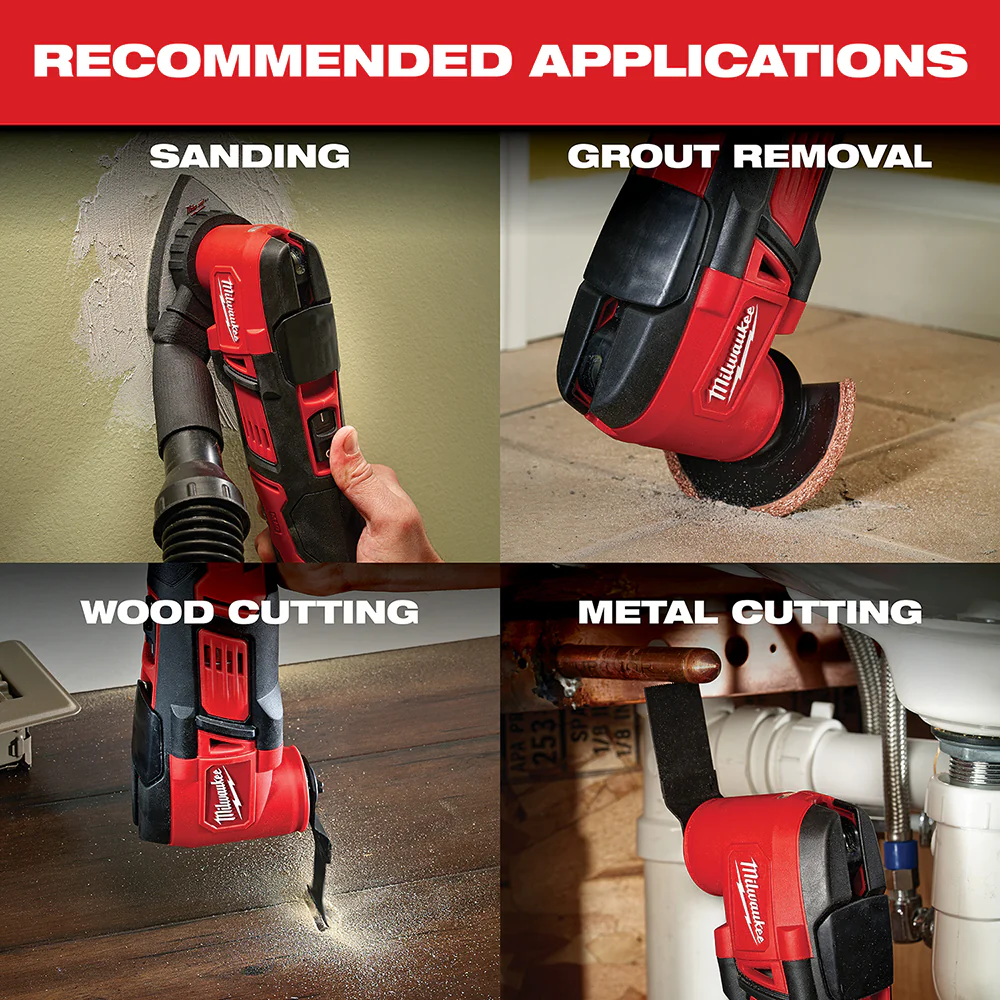 Milwaukee 3692-22CTMT M18 18V Compact Brushless 2-Tool Combo Kit w/ Multi-Tool