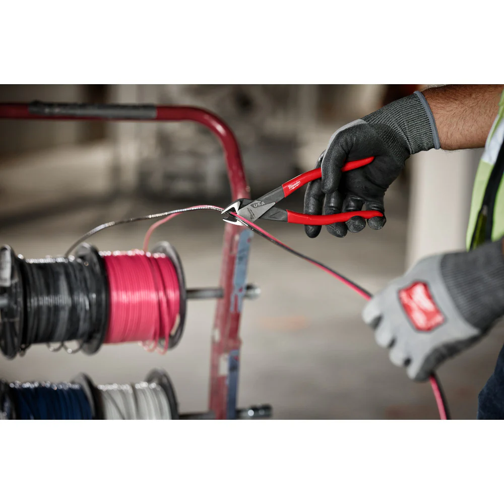 Milwaukee MT506 6 Diagonal Dipped Grip Cutting Pliers - Made In USA