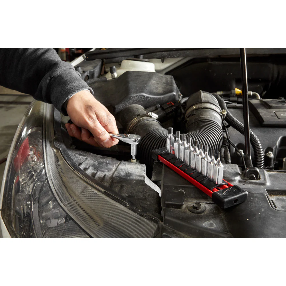 Milwaukee 48-22-9532 1/4 and 3/8 Drive TORX Bit Socket Set - 13 PC