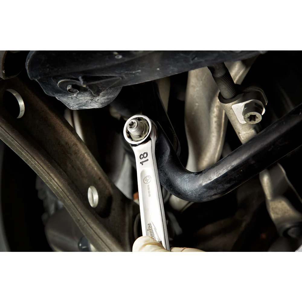 Milwaukee 48-22-0154 Metric Combination Wrench Set PACKOUT Storage Tray - 15PC