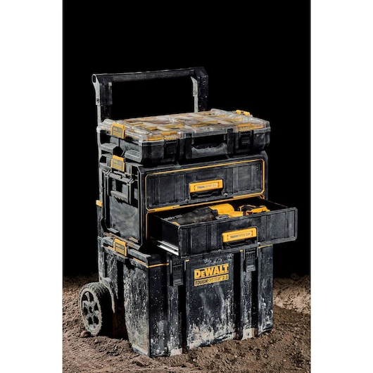 DeWALT DWST08320 TOUGHSYSTEM 2.0�Two Drawer Unit w/ Auto Connect Side Latches