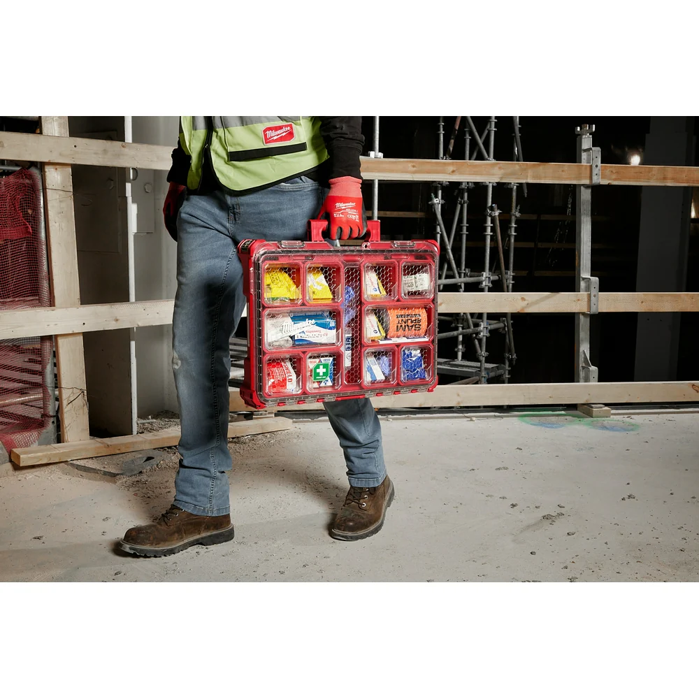 Milwaukee 48-73-8430CB Class B Type 3 PACKOUT First Aid Kit w/ PACKOUT Organizer