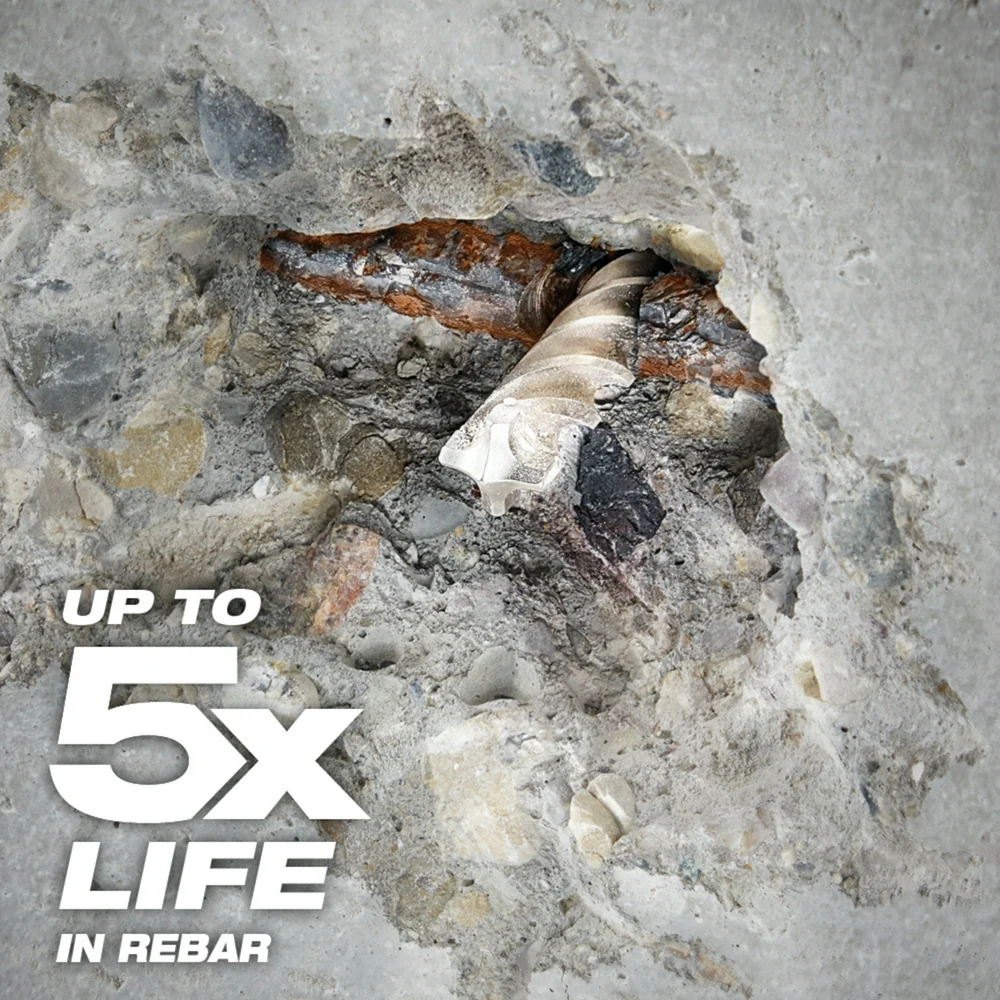 Milwaukee 48-20-7498 SDS-PLUS 4CT MX4 Rotary Hammer Drill Bit Kit - 5 PC