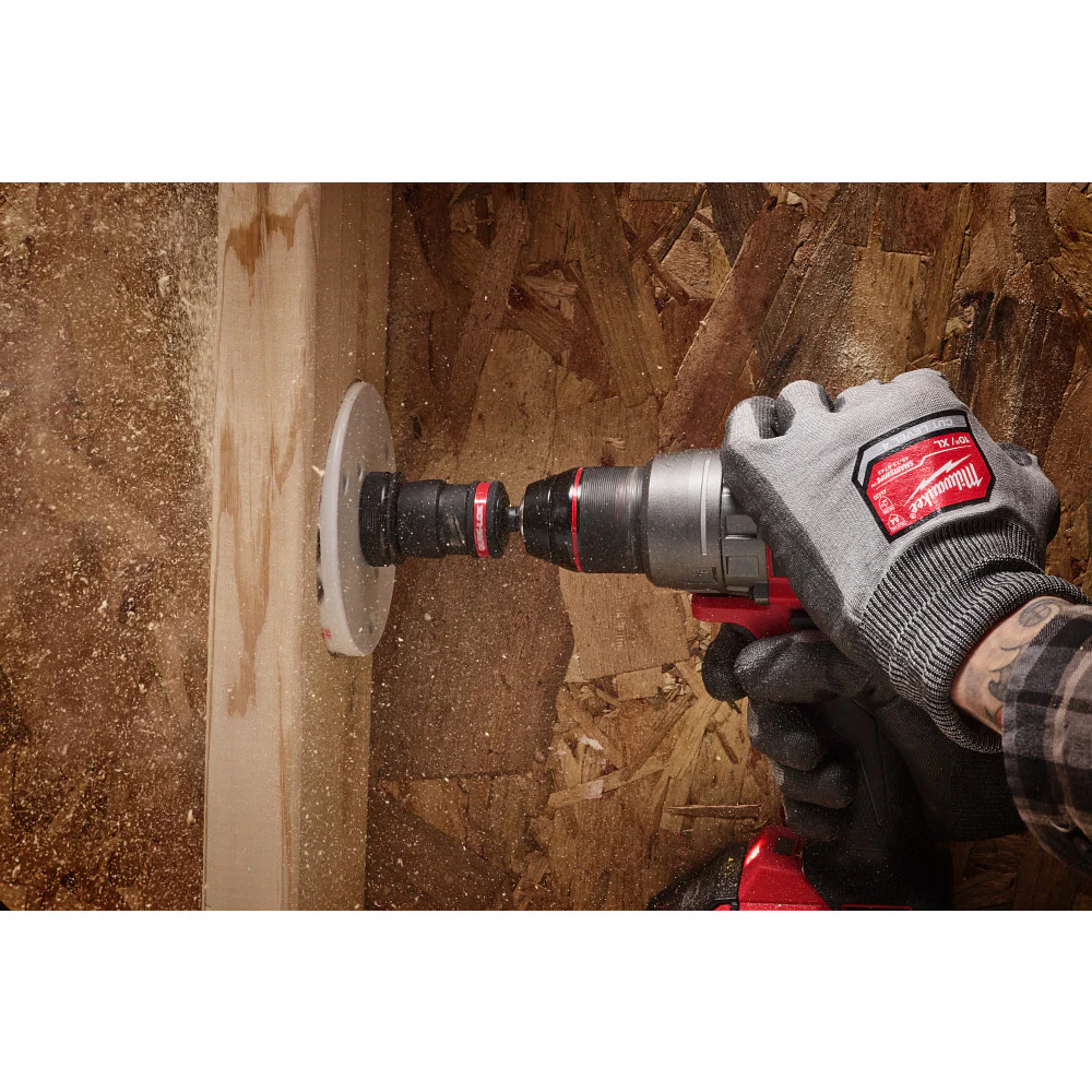 Milwaukee 49-56-7545 3/8 QUIK-LOK Arbor Set Durable Threaded Attachment - 5PC