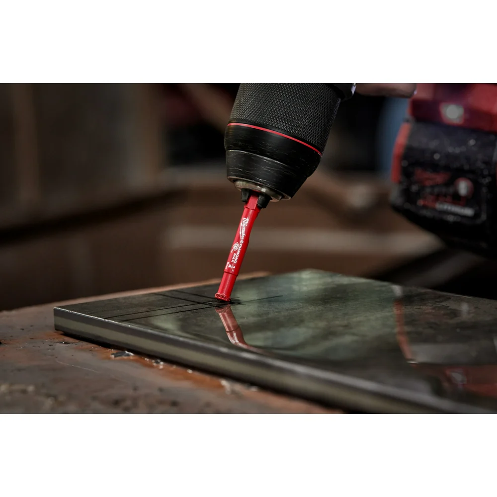 Milwaukee 49-56-0501 DIAMOND MAX 1/4 Diamond Grit Hole Saw Bit Set - 2 pk