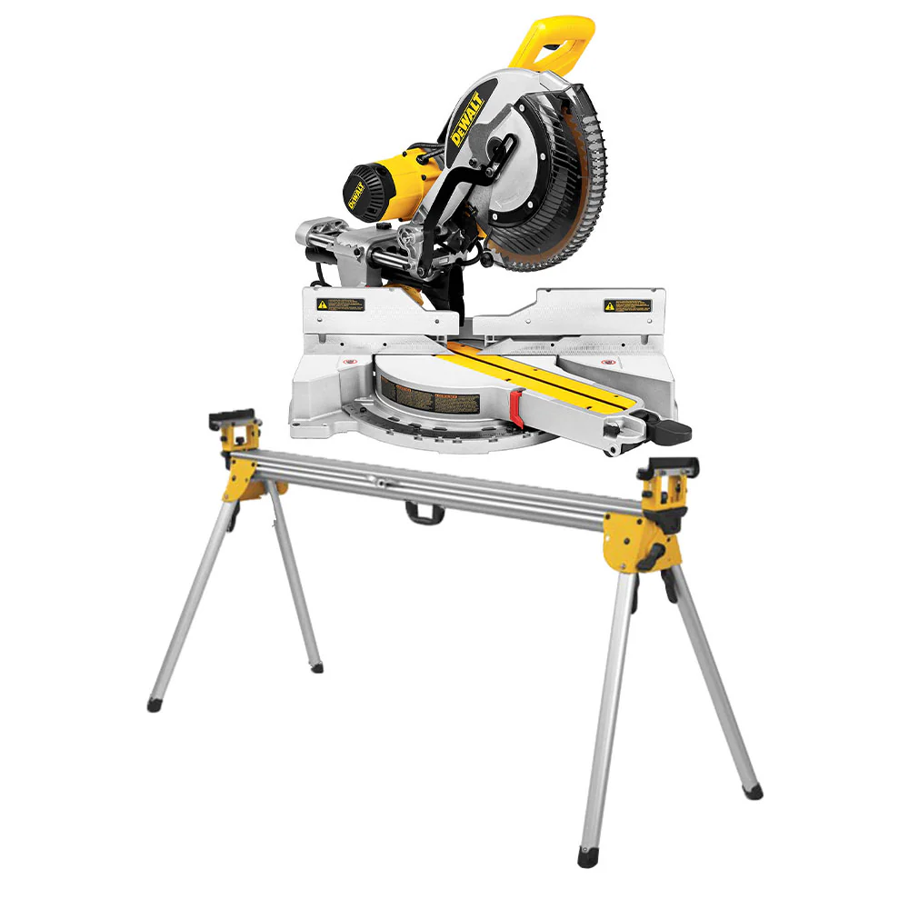 DeWALT DWS780-KIT 12 Corded Double Bevel Sliding Compound Miter Saw w/ Stand