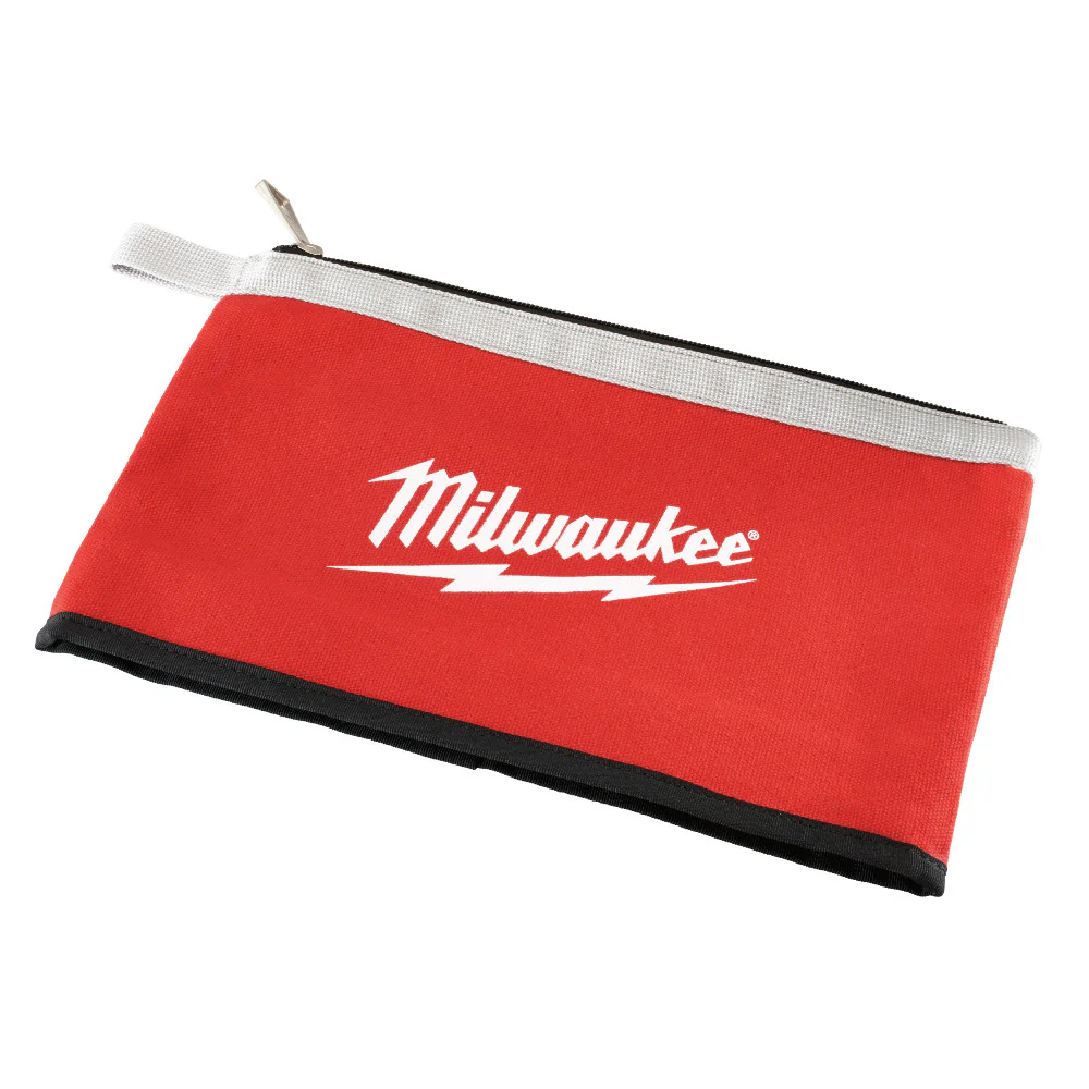 Milwaukee 48-22-8193 Water Resistant Stand-Up Base Zipper Pouches - 3pc