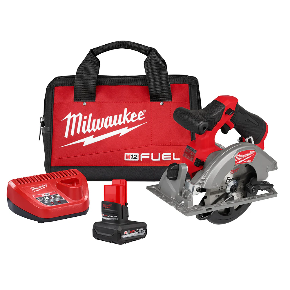 Milwaukee 2521-21HO M12 FUEL 12V 5-3/8 Cordless Circular Saw Kit