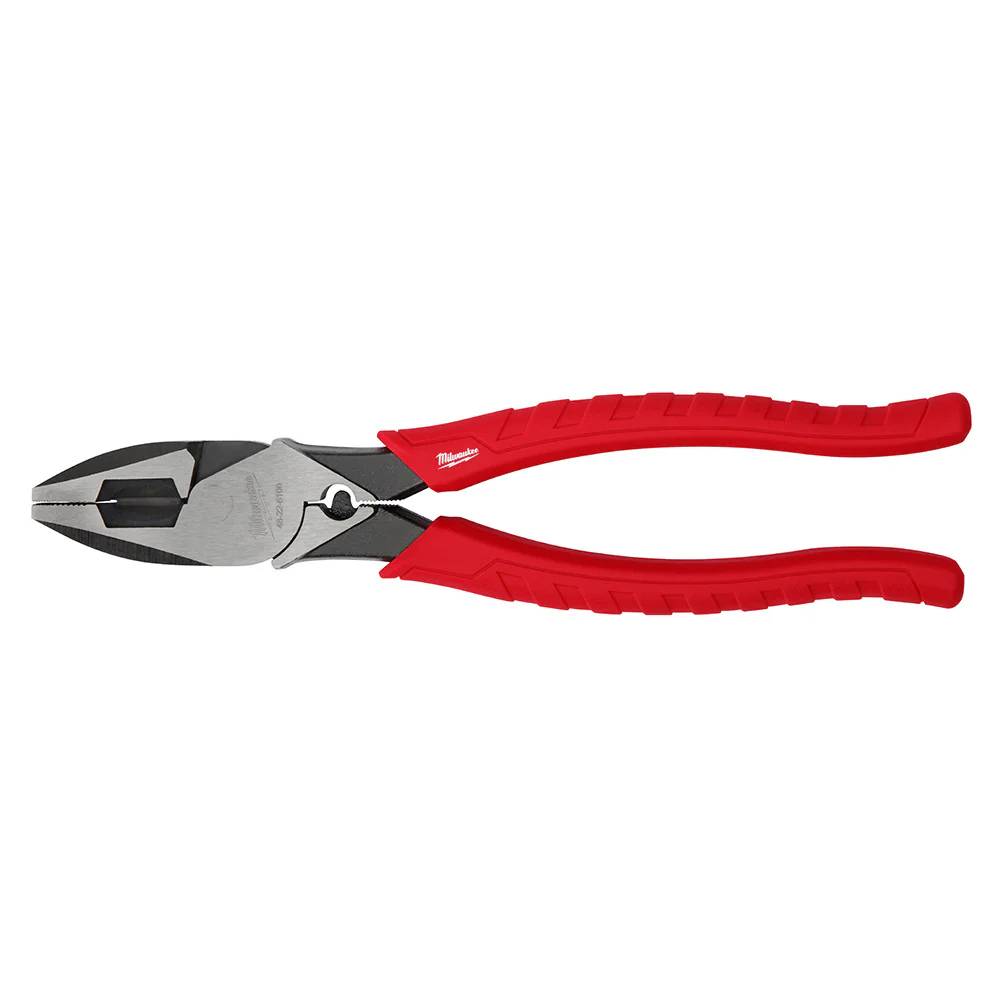 Milwaukee 48-22-6100 9-Inch Iron Carbide Edge High Leverage Lineman's Pliers