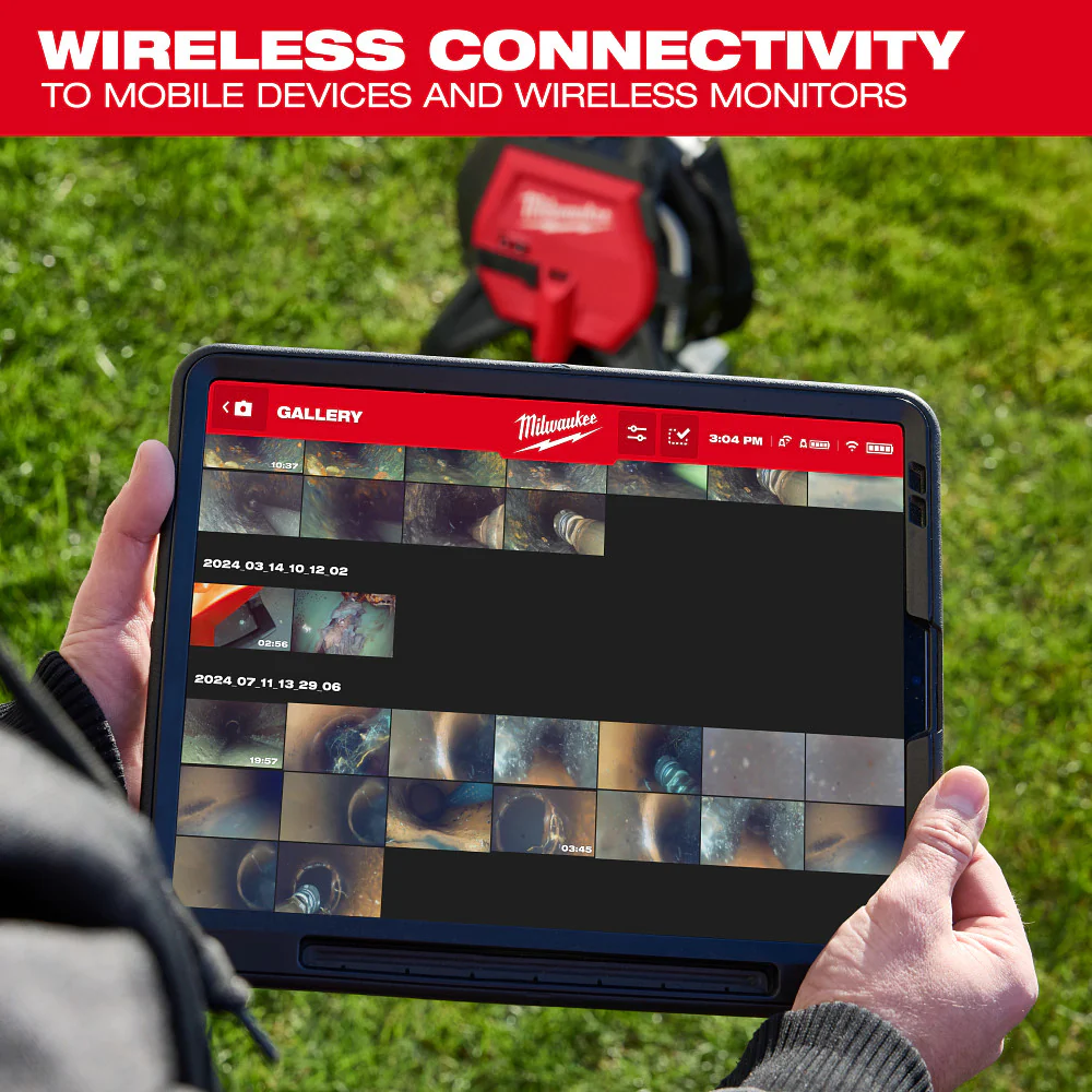 Milwaukee 3318-22B M12 12V 85 Foot High Flex Compact Inspection Camera Kit