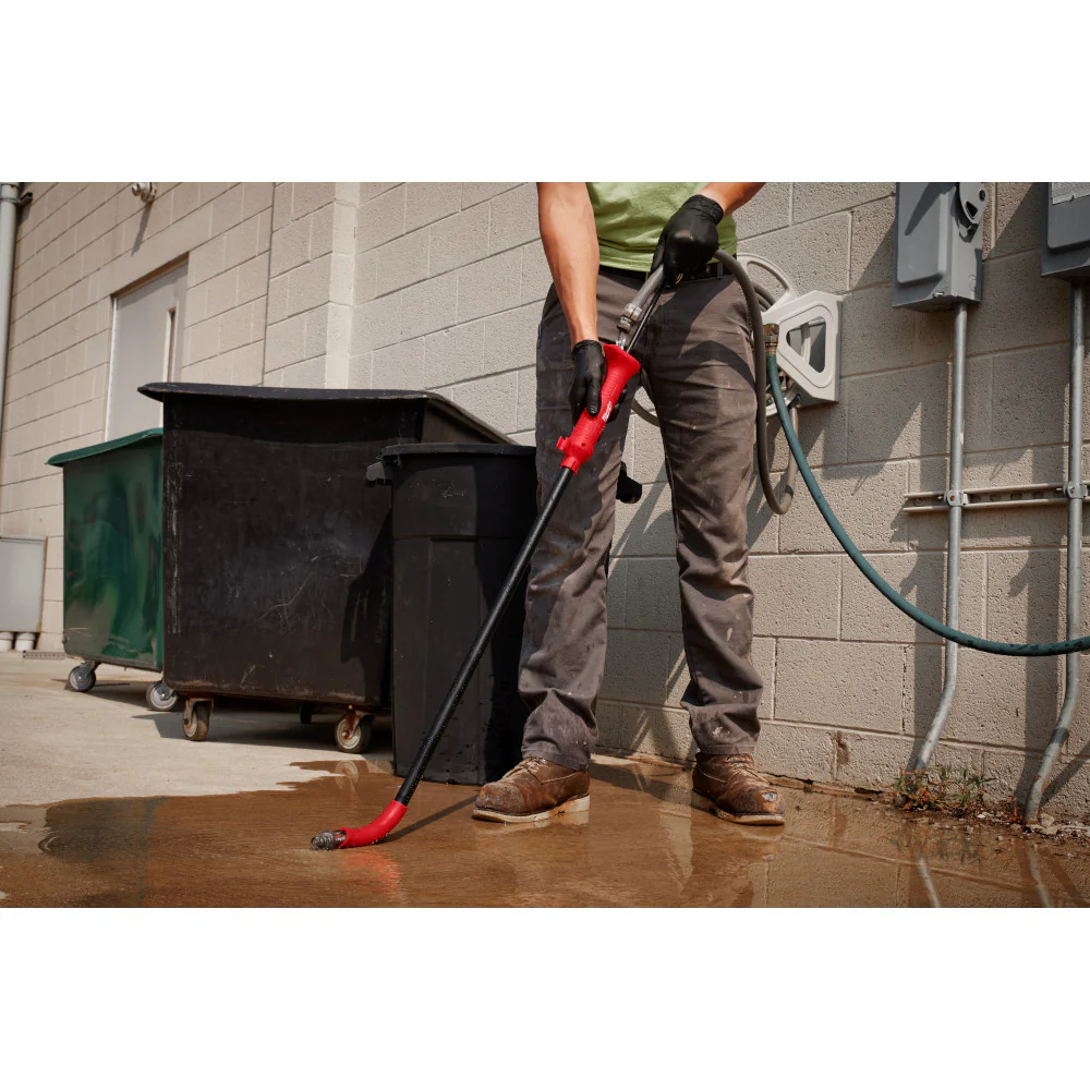 Milwaukee 48-22-5765 3' Toilet Auger w/ Extended Cable Head and Rubber Boot