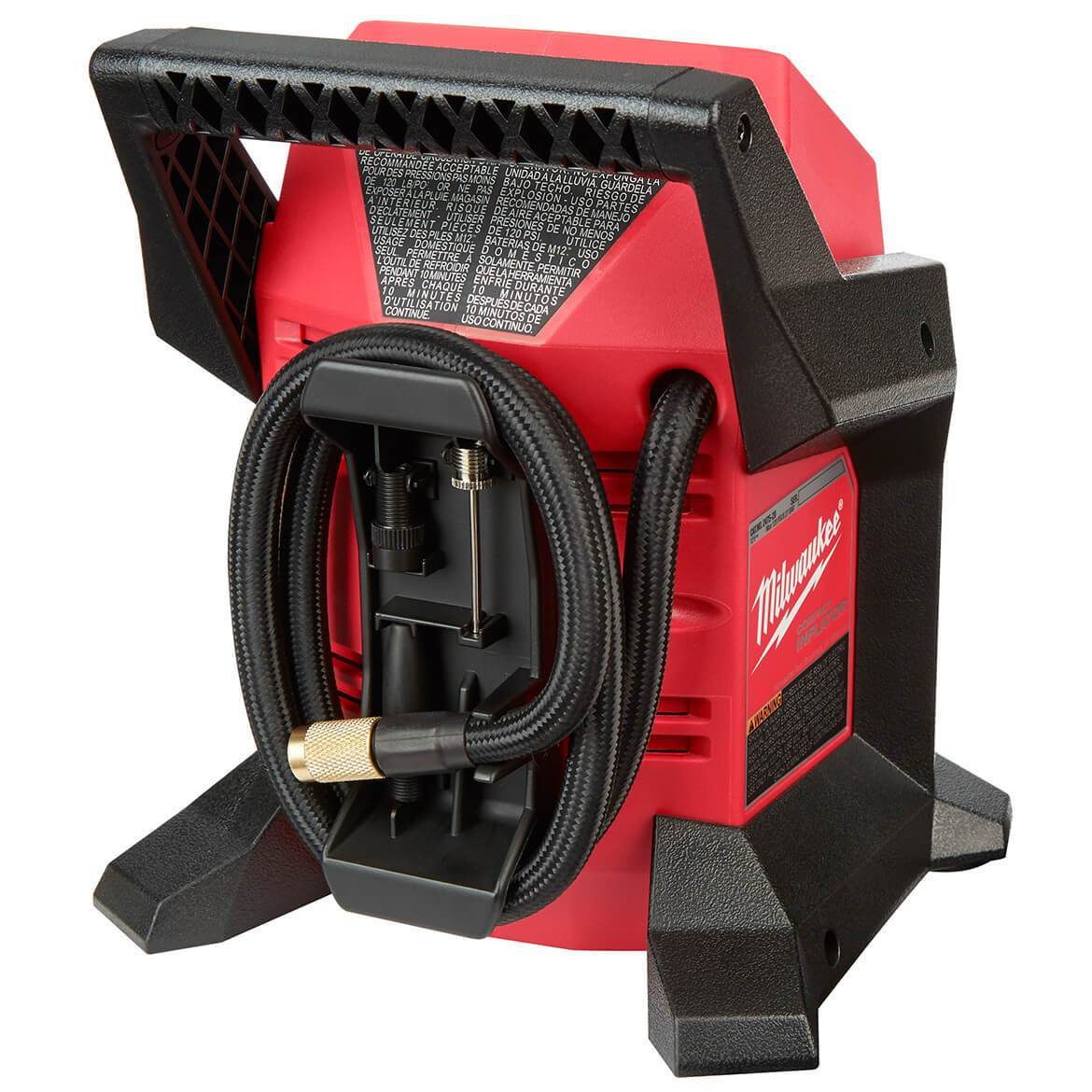 Milwaukee 2475-20 M12 12V 120 PSI Cordless Compact Tire Inflator - Bare Tool