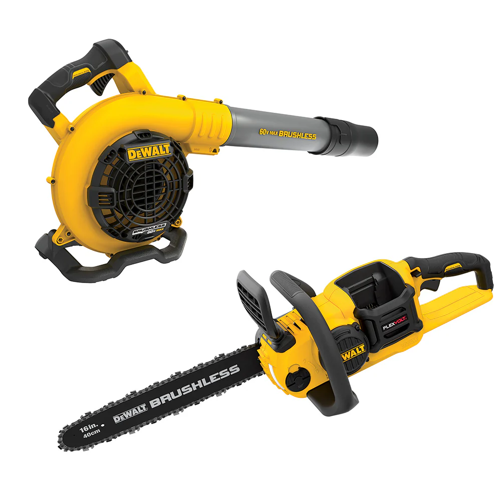 DeWALT DCKO667X1 60V MAX FLEXVOLT 16 Cordless Chainsaw and Blower Combo Kit