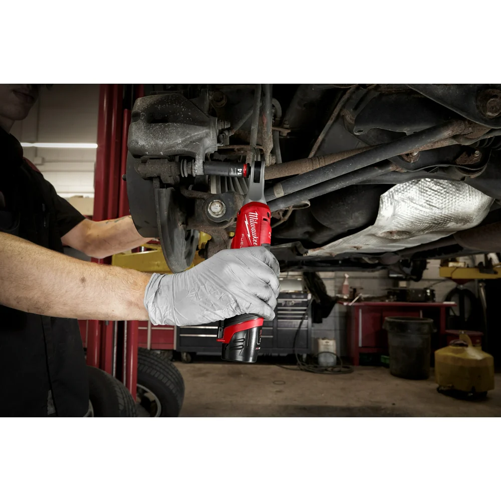 Milwaukee 2567-20x5 M12 12V 3/8 Cordless Ratchet w/ 2 - M12 5AH Batteries