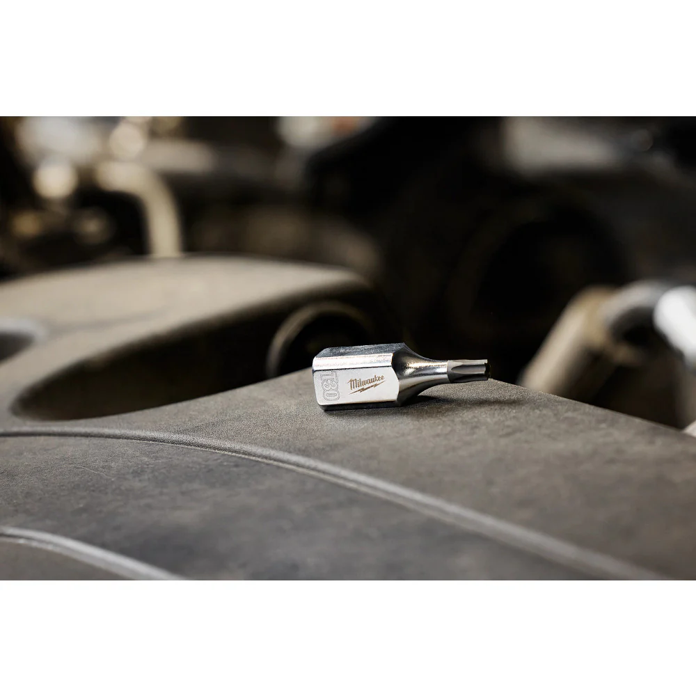 Milwaukee 48-22-9535 1/4 - 3/8 Drive Tamper Proof TORX Bit Socket Set - 13 PC