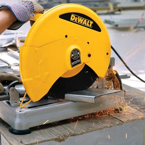 DeWALT D28715 14 5.5 HP Abrasive Metal Chop Saw - Quick Change Blade