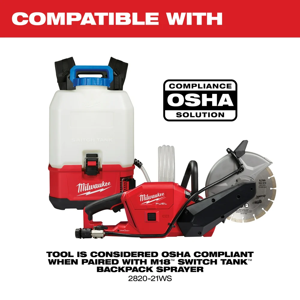 Milwaukee 2786-22HD M18 FUEL 18V 9 Inch Cut-Off Saw w/ ONE-KEY Kit