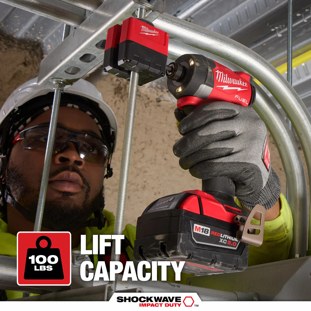 Milwaukee 48-32-2391 SHOCKWAVE 3/8 Impact Duty Threaded Rod Nut Runner Durable