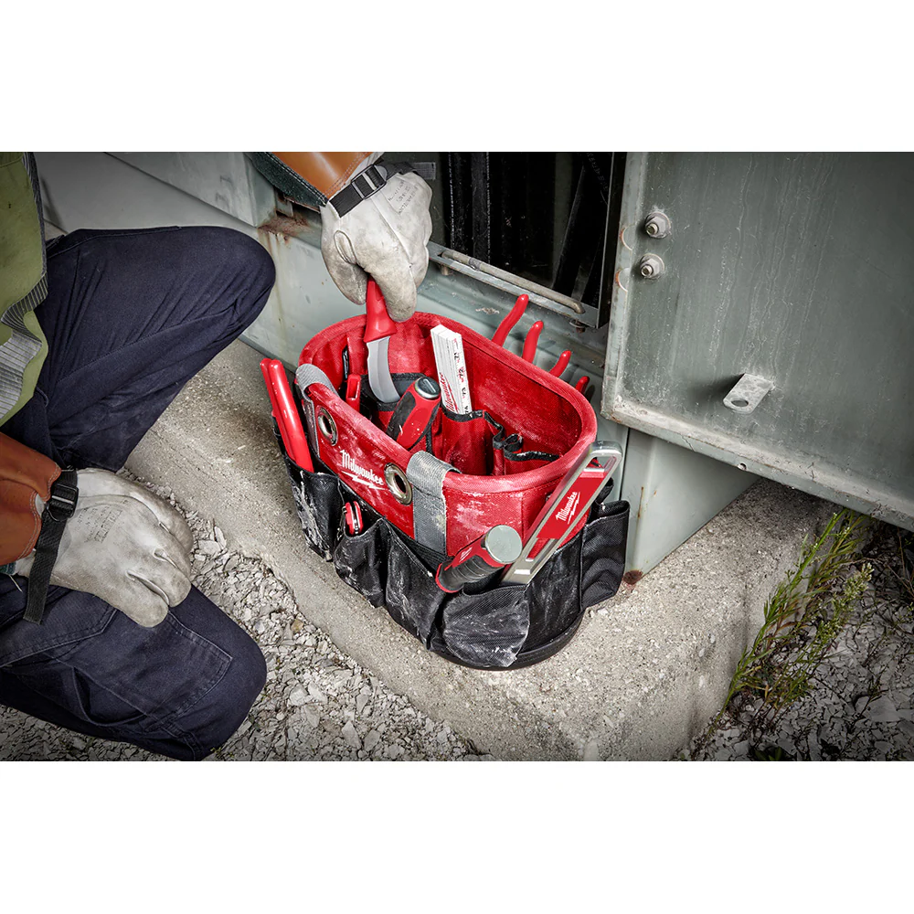Milwaukee 48-22-8275 24-Pocket Ballistic Material Underground Oval Bag