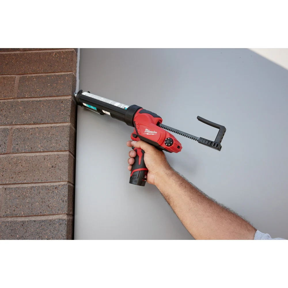 Milwaukee 2441-20 M12 12V 10-Ounce Caulk And Adhesive Gun - Bare Tool