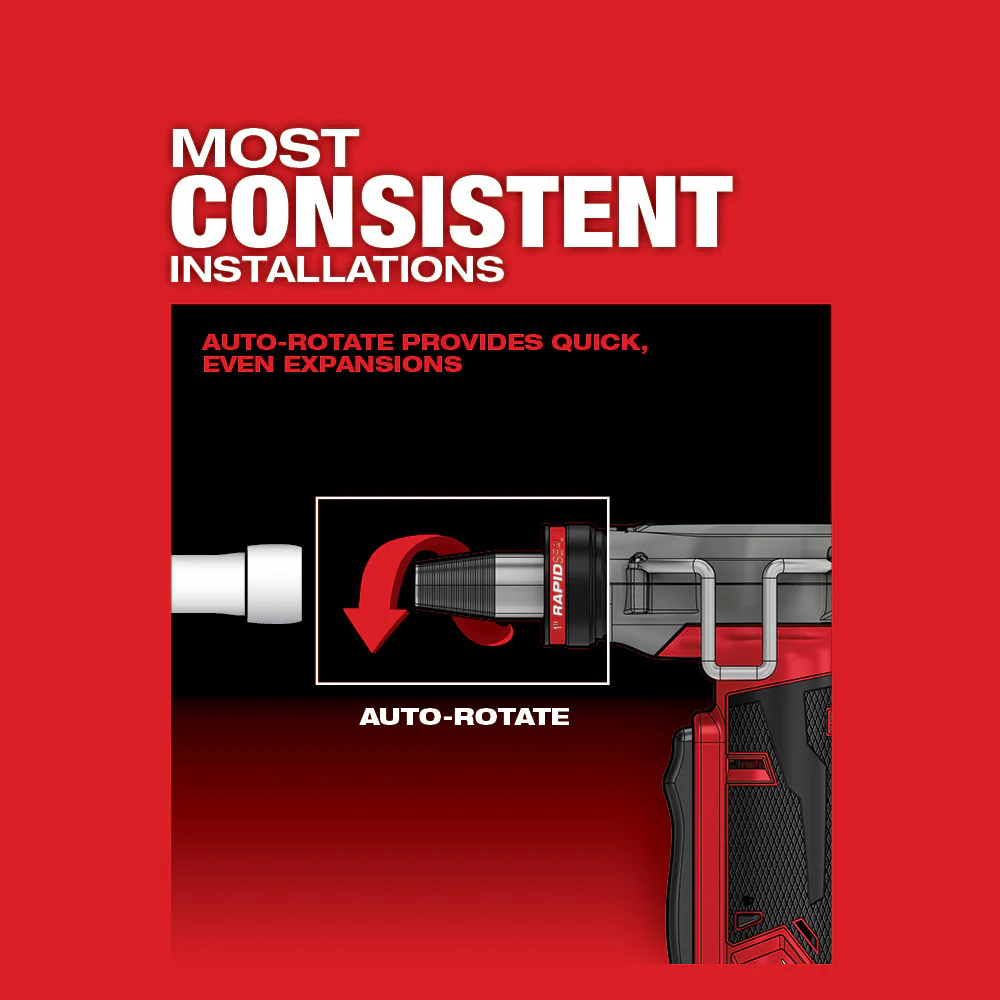 Milwaukee 2532-20 M12 FUEL 12V ProPEX Expander w/ RAPID SEAL Heads - Bare Tool