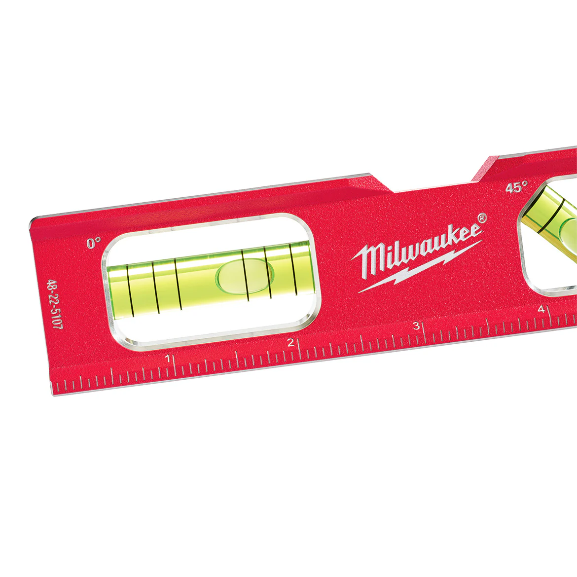 Milwaukee 48-22-5107 Durable Aluminum Standard Compact Billet Torpedo Level