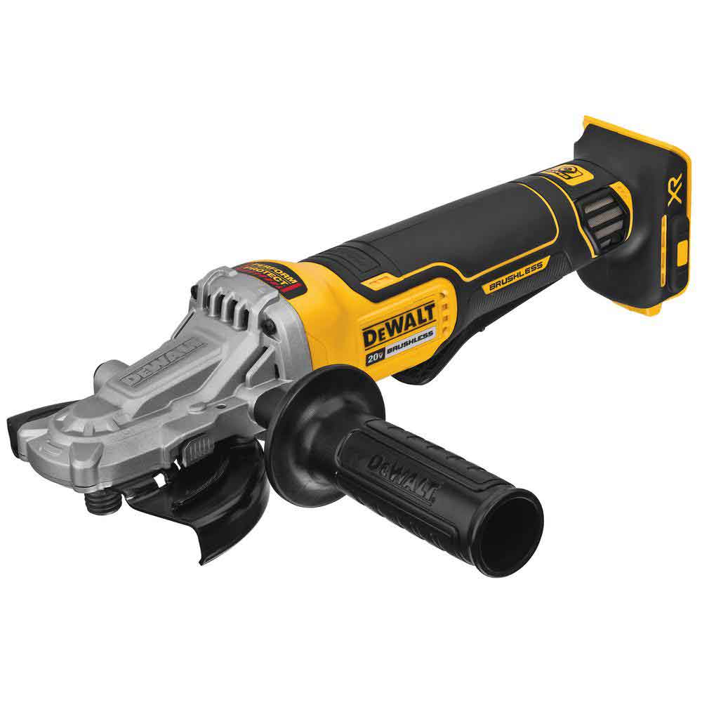 DeWALT DCG413FB 20V MAX XR 5 Flathead Paddle Switch Angle Grinder - Bare Tool