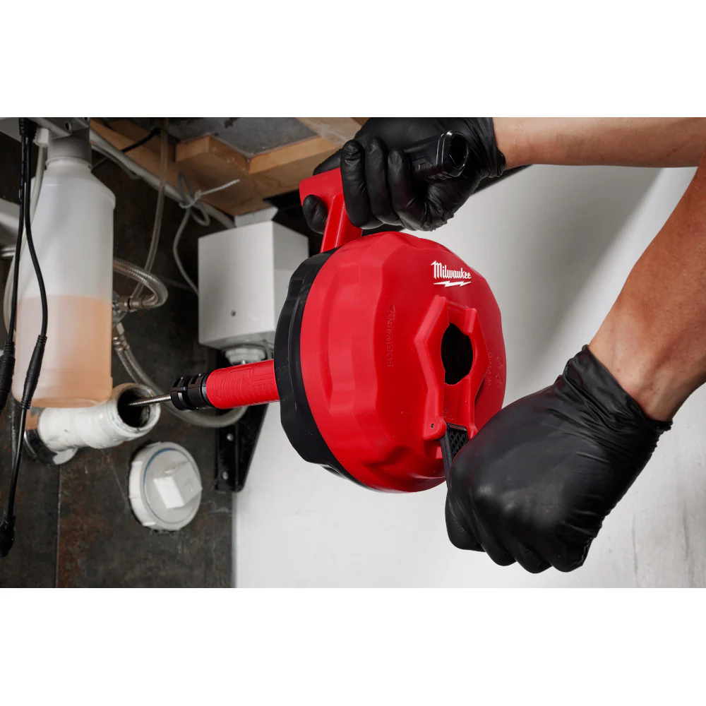 Milwaukee 48-2-57-60 25' Dual Grip Hand Auger w/ Quick Switch Cable Lock