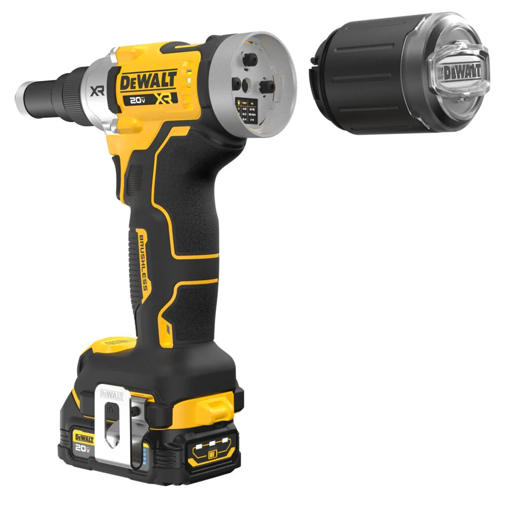 DeWALT DCF414B 20V MAX XR 1/4 Brushless Cordless Rivet Tool - Bare Tool