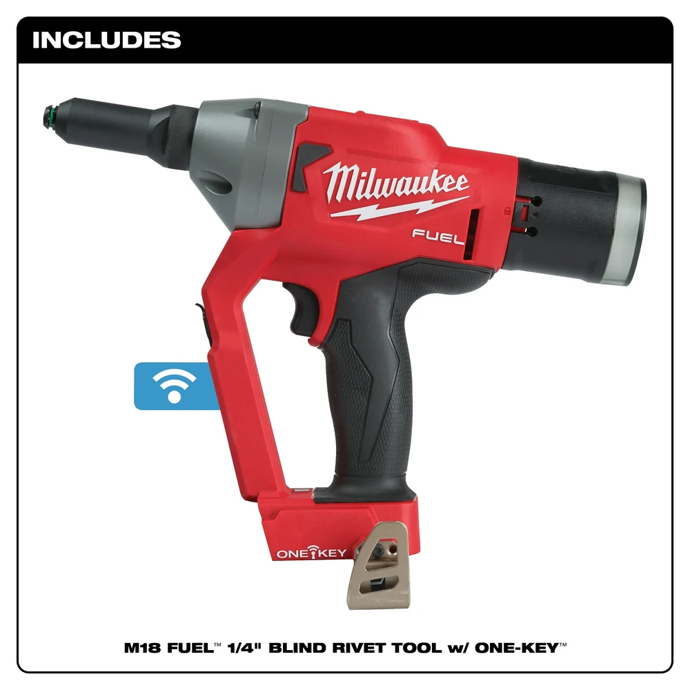 Milwaukee 2660-80 M18 FUEL 18V 1/4 Blind Rivet Tool - Bare Tool - Recon