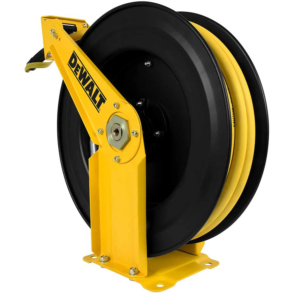 DeWALT DXCM024-0343 3/8 x 50' Double Arm Auto Retracting Air Hose Reel