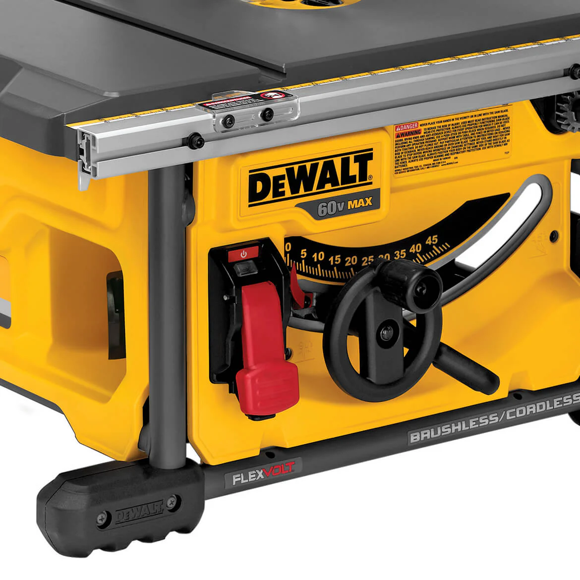 DeWALT DCS7485B-KIT 60V Cordless Li-Ion Table Saw w/ 6AH 2-PK Battery Kit