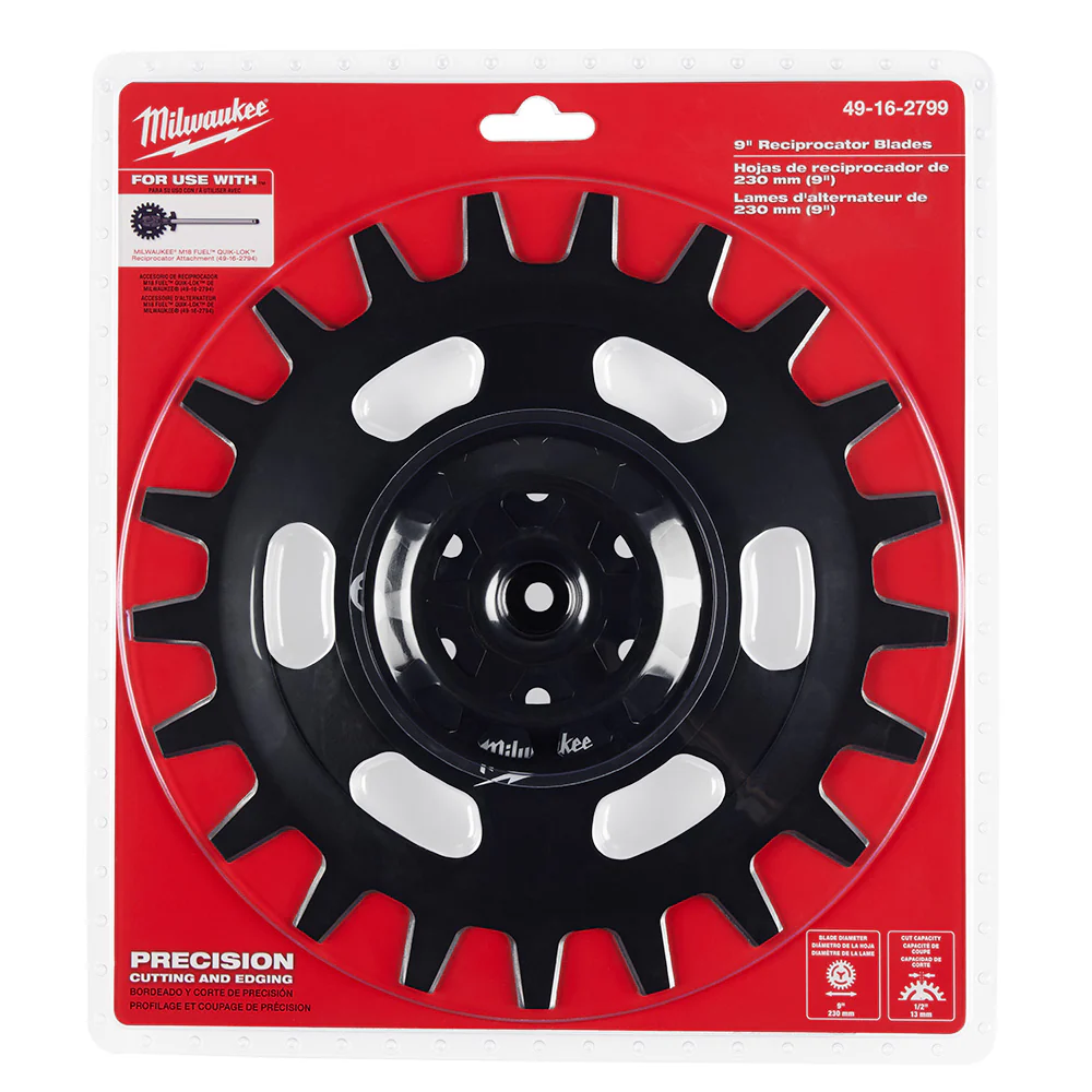 Milwaukee 49-16-2799 QUIK-LOK Reciprocator Weed Brush Clearing Attachment