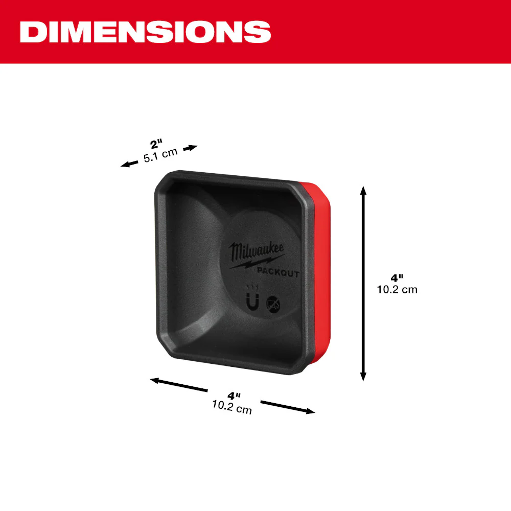 Milwaukee 48-22-8070 PACKOUT Magnetic Wall Mounted Bin