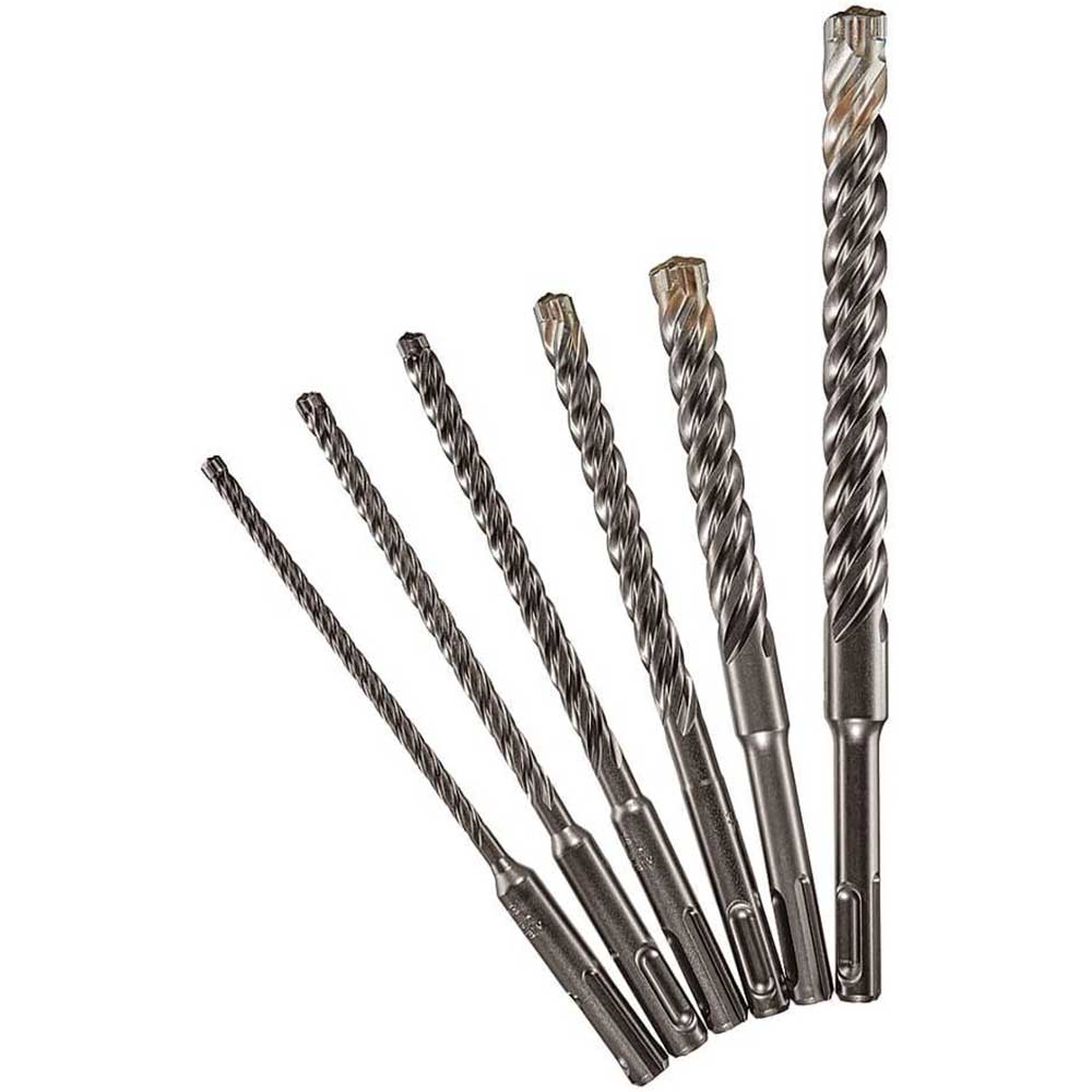 Milwaukee 48-20-7499 SDS-PLUS 4CT MX4 Rotary Hammer Drill Bit Kit - 6 PC