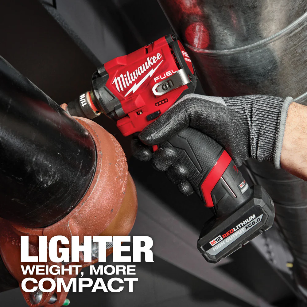 Milwaukee 2563P-20 M12 FUEL 12V 1/2 Impact Wrench w/ Pin Detent - Bare Tool