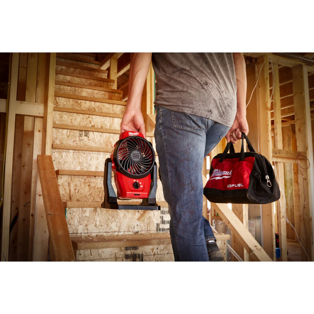 Milwaukee 0820-20 M12 12V Cordless Li-Ion Mounting Fan - Bare Tool