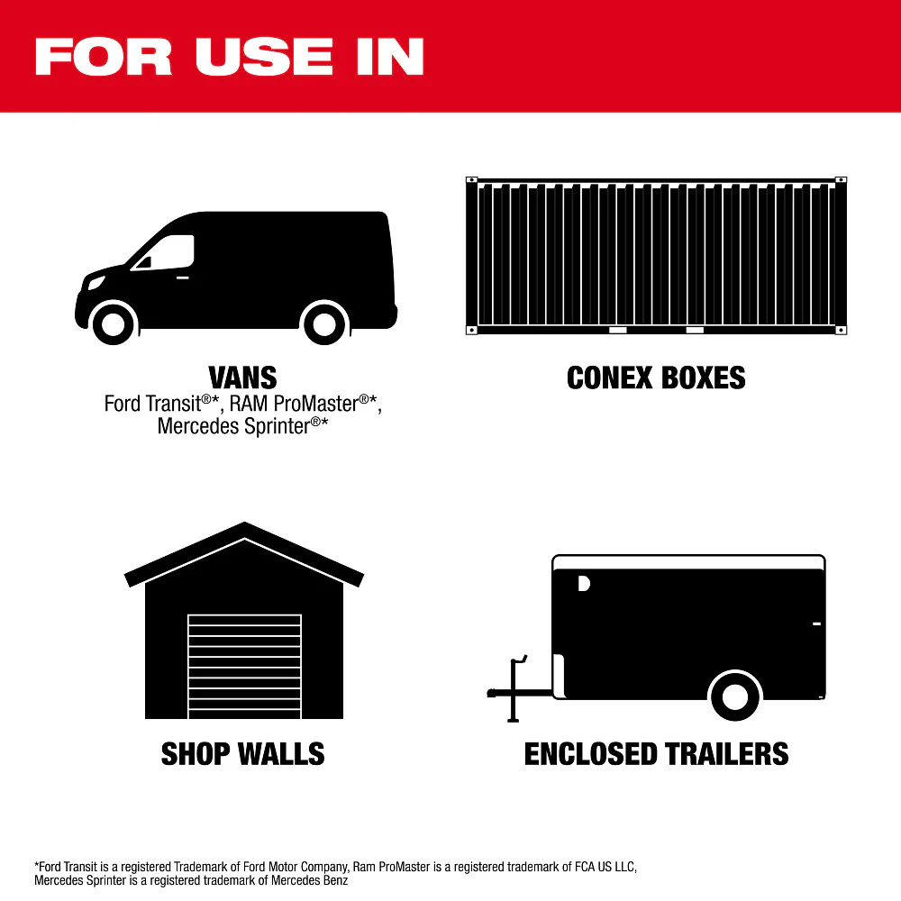 Milwaukee 48-21-8040 PACKOUT Rack Drawer Storage System w/ 50 lbs Capacity