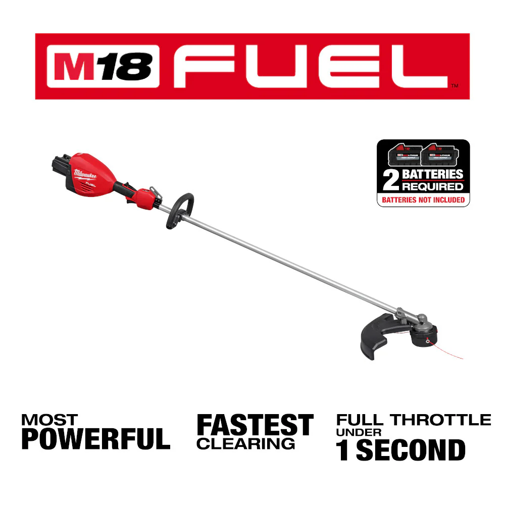 Milwaukee 3006-20 M18 FUEL 18V 17 Dual Battery String Trimmer - Bare Tool