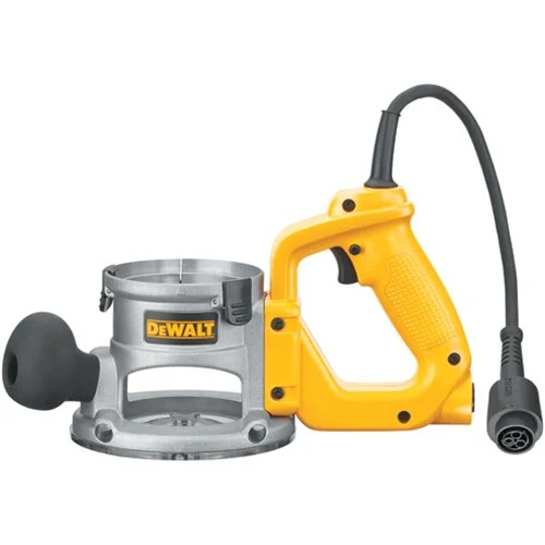 DeWALT DW618B3 2.25HP D-Handle Plunge Fixed Base Router Tool Kit - DW618