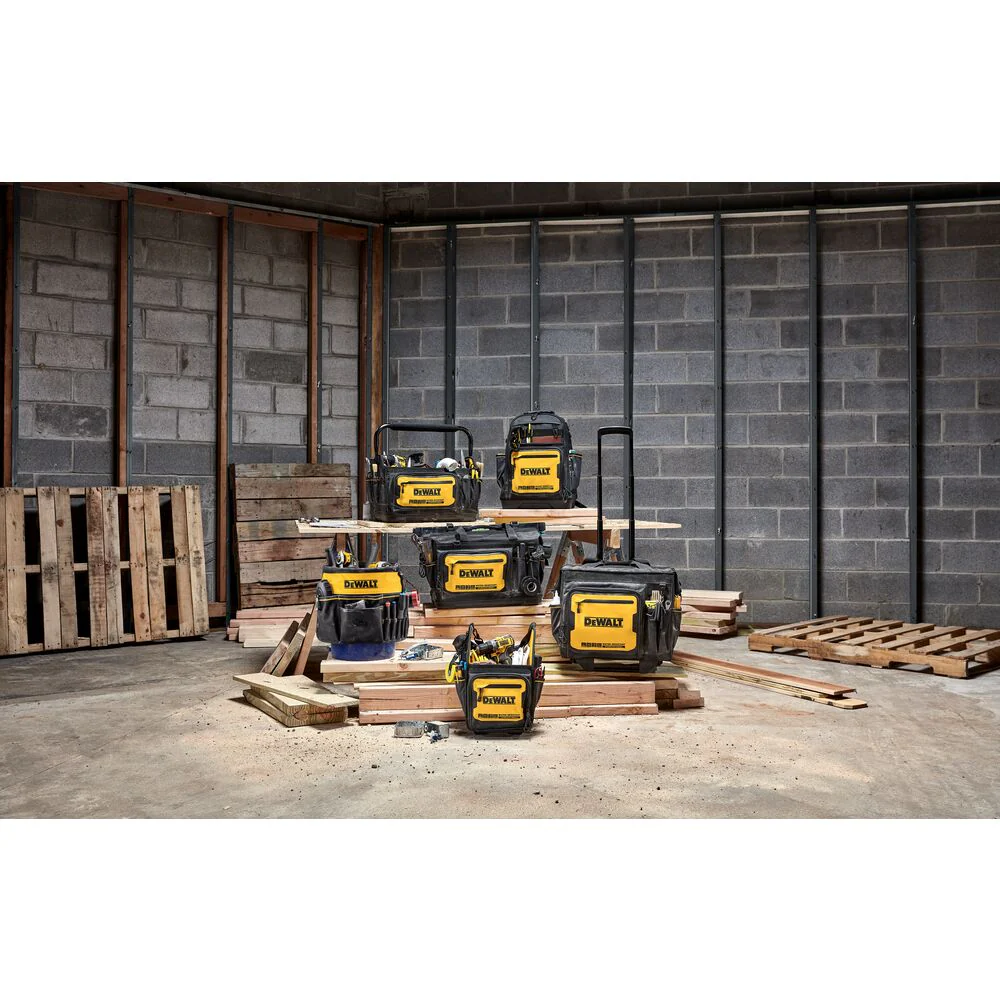 DeWALT DWST560107 18 PRO Durable Water Resistant Rolling Tool Bag