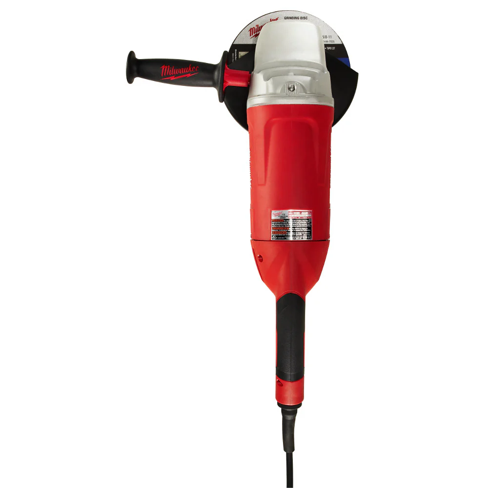 Milwaukee 6088-30 120 AC/DC 15 Amp 7/9 Large Angle Grinder with Flange