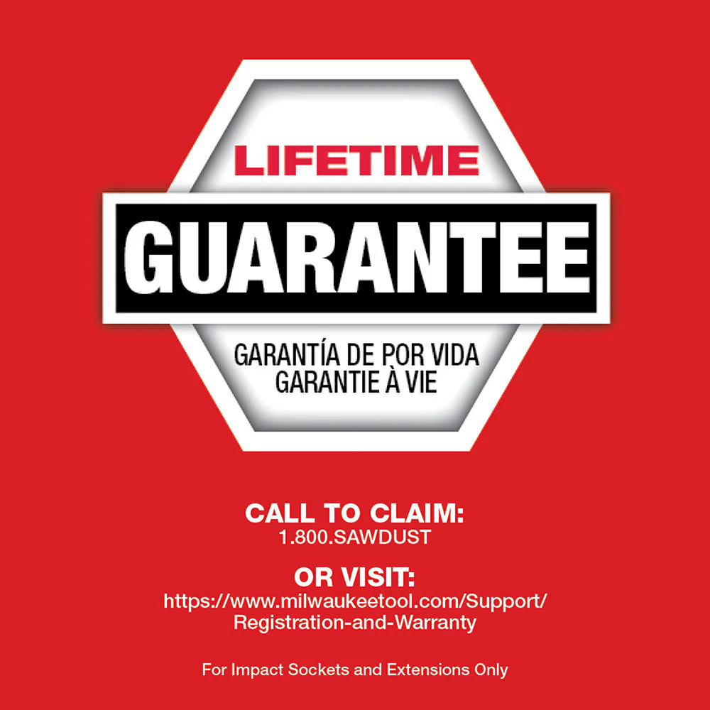 Milwaukee 49-66-6803 SHOCKWAVE 1/2 Impact Duty Socket MM PACKOUT Set - 16 PC