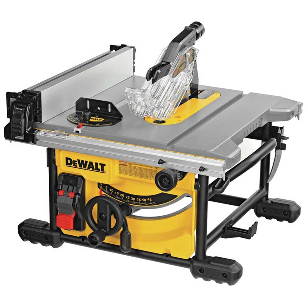 DeWALT DWE7485 120V 15 Amp 8-1/4 Corded Durable Compact Jobsite Table Saw