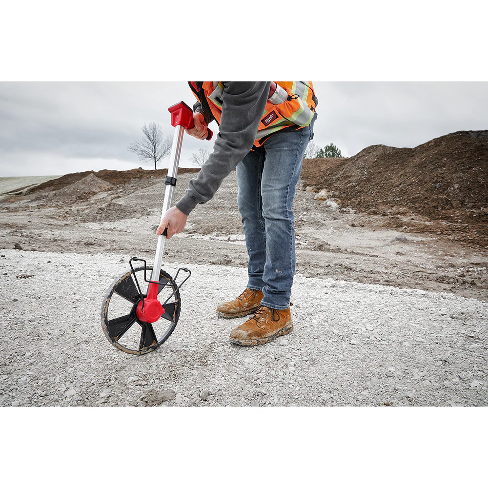 Milwaukee 48-22-5112 12 Digital Measuring Wheel w/ IP54 Backlit Screen